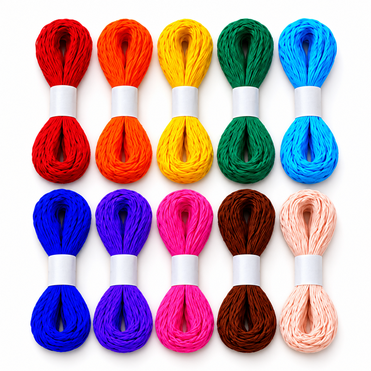 Pack 10 bobines de couleurs